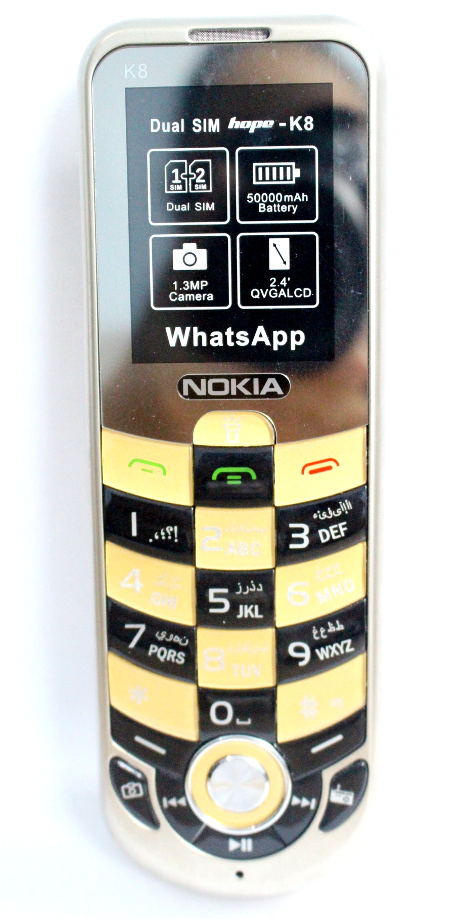 Điện thoại pin khủng K8 Điện thoại pin khủng K8
