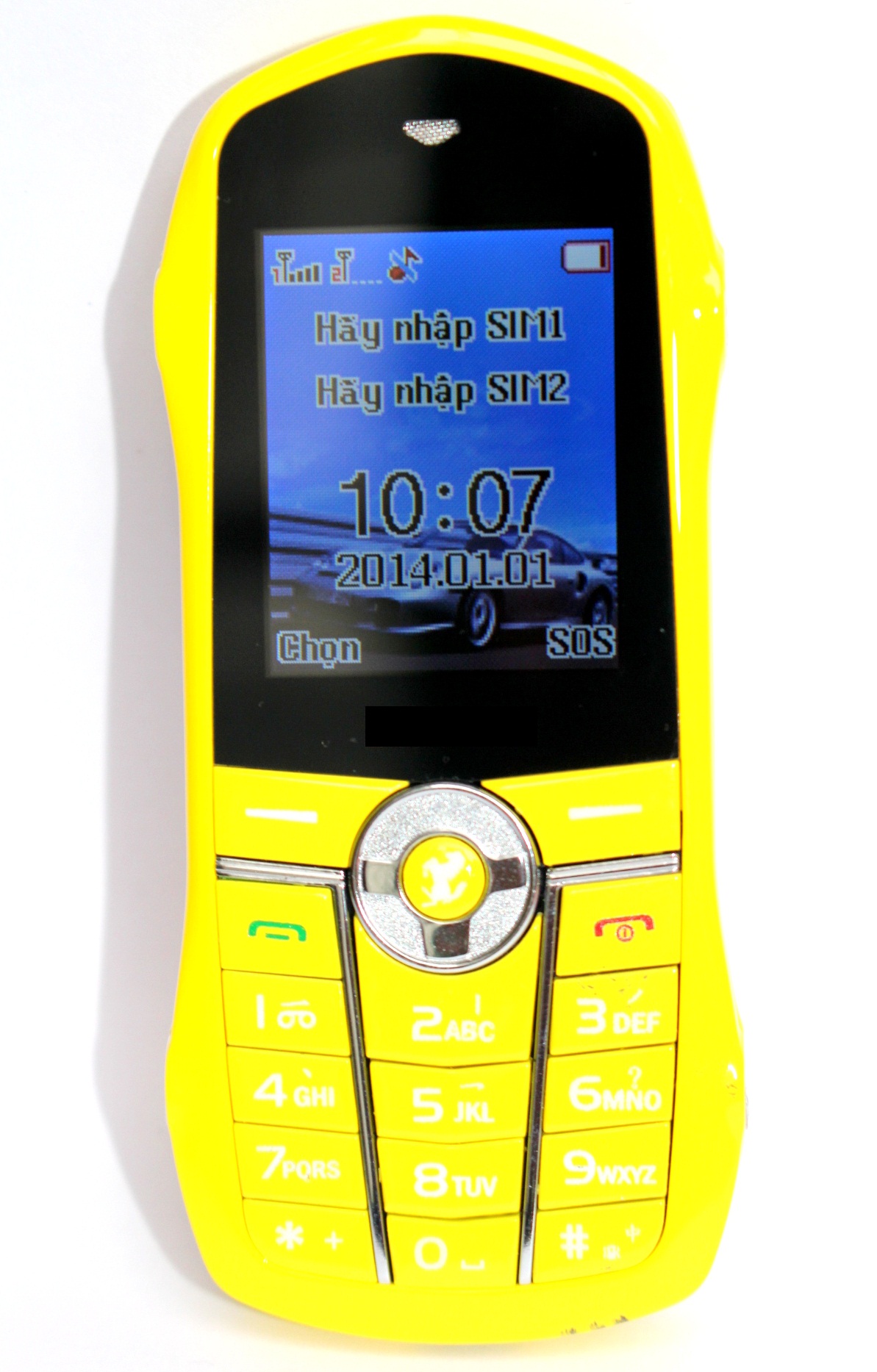 Điện thoại hình xe hơi T888 Điện thoại hình xe hơi T888