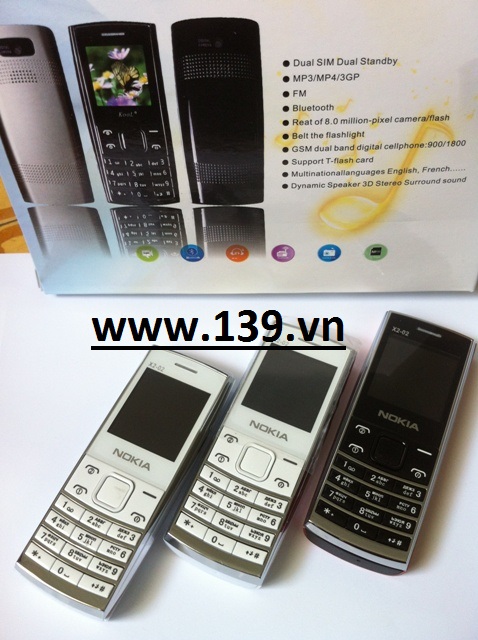 Điện thoại X2-02 mini