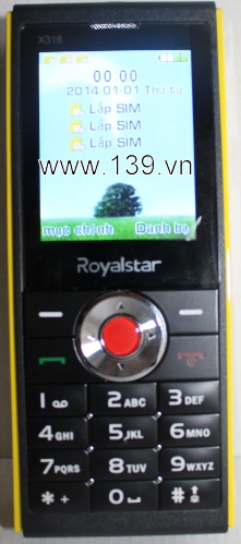 Điên thoại ba sim X318