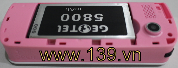 Điện thoại chiếc lá pin khủng V6 - 3