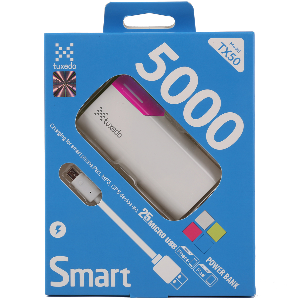 Pin sạc dự phòng Tuxedo 5000mAh