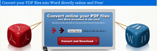 Convert PDF to WORD