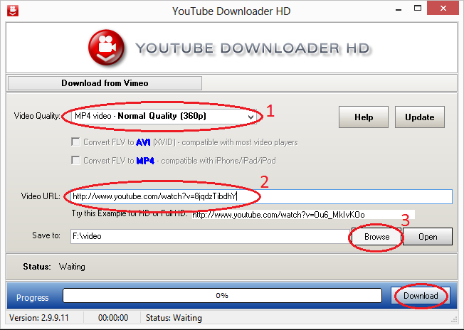 Hướng dẫn dùng Youtube Downloader