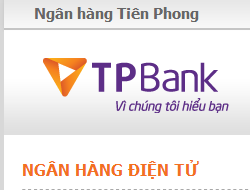 thanh toán cước qua tienphongbank