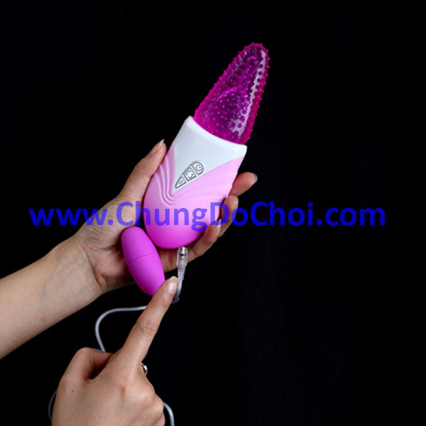 Cắm trực tiếp nối dây dẫn trứng rung vào sextoy lưỡi liếm ma thuật Cắm trực tiếp nối dây dẫn trứng rung vào sextoy lưỡi liếm ma thuật