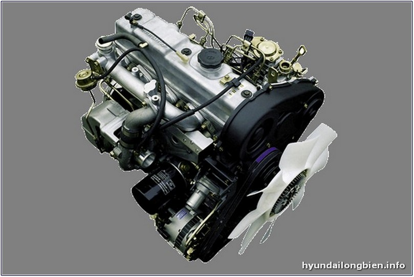 Hyundai H100 - Động cơ dầu 2.5