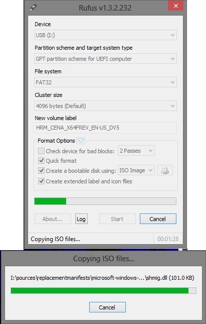 Tạo USB cài đặt Windows 8.1 hoặc 7 theo chuẩn UEFI Tạo USB cài đặt Windows 8.1 hoặc 7 theo chuẩn UEFI