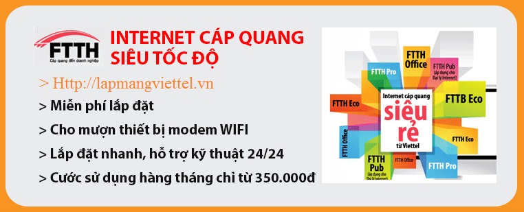 Lắp mạng viettel huyện từ liêm Lắp mạng viettel huyện từ liêm