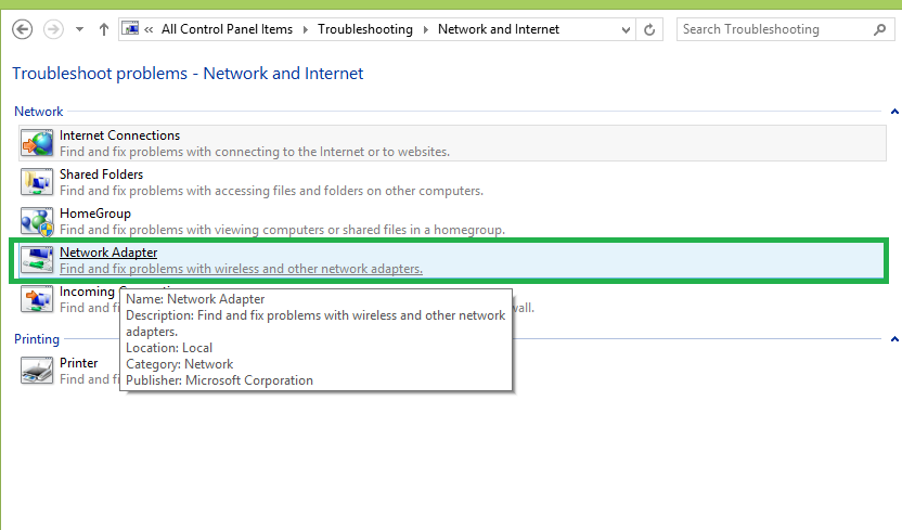 Khắc Phục lỗi wifi win 8 off Khắc Phục lỗi wifi win 8 off