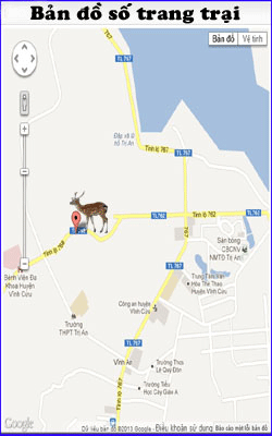 Bản đồ trang trại Minh Hương