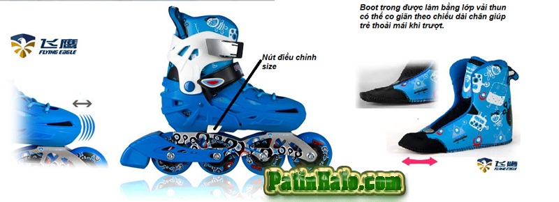 giay truot patin s5 giay truot patin tre em cao cap