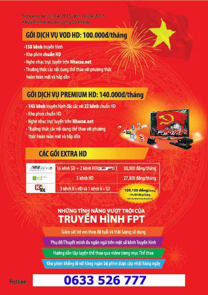 Khuyến mãi tháng 4/2015 Khuyến mãi tháng 4/2015