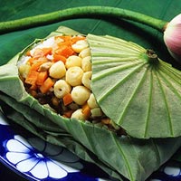 Lá sen giải nóng, giảm béo Lá sen giải nóng, giảm béo
