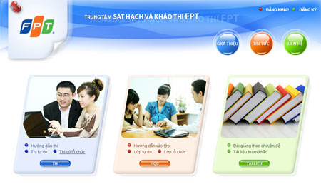 Chính thức mở hệ thống thi tìm hiểu về FPT Chính thức mở hệ thống thi tìm hiểu về FPT