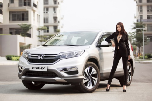 Honda CRV la top xe oto ban chay nhat Viet Nam 2015