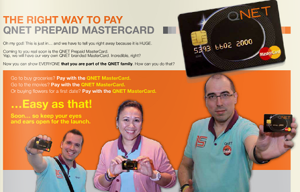 Tận hưởng khi giao dịch với thẻ QNET Prepaid MasterCard