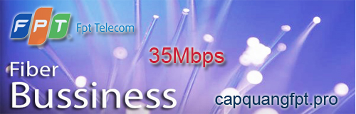 Fiber Business - 35Mbps gói cước cáp quang cho công ty fiber business