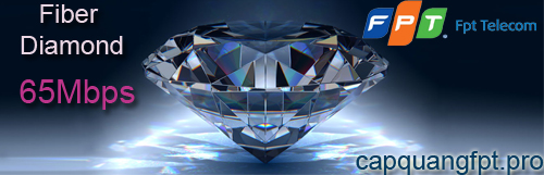 Fiber Diamond - 65Mbps gói cước cáp quang fpt cho công ty fiber diamond