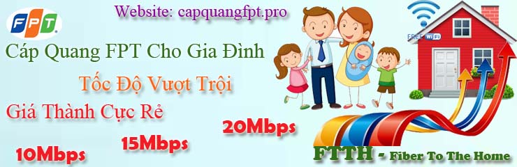 gói internet phù hợp nhất cho gia đình