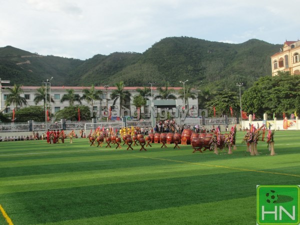 Lễ khai trương sân bóng Vườn Cam - Thành phố Cẩm Phả - Quảng Ninh