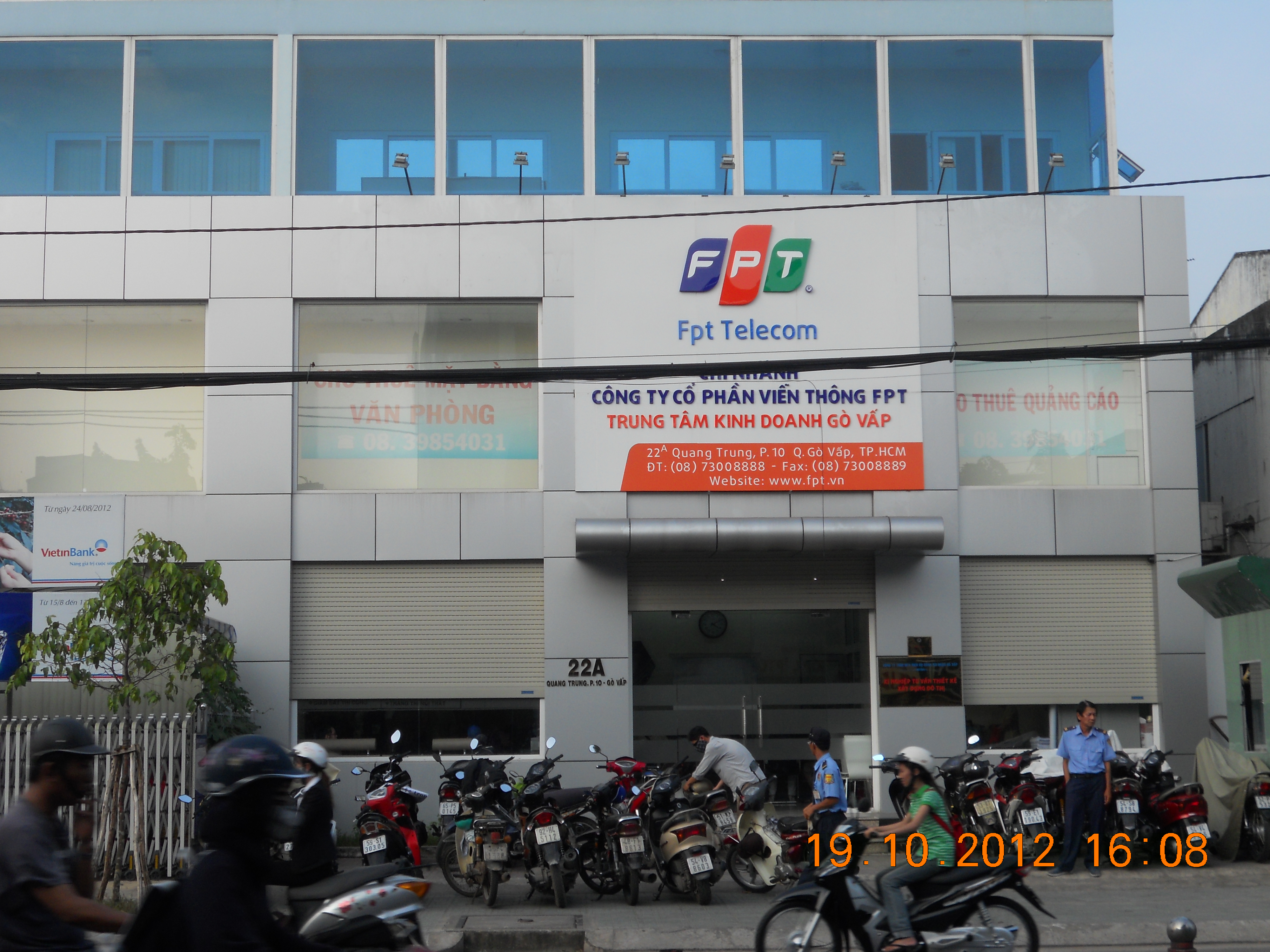 Địa chỉ mới công ty FPT tại Gò Vấp. Địa chỉ mới công ty FPT tại Gò Vấp.
