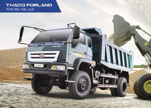 Thaco Forland tải/ben 7,5-10T: Hiệu quả cao cho buổi đầu khởi nghiệp