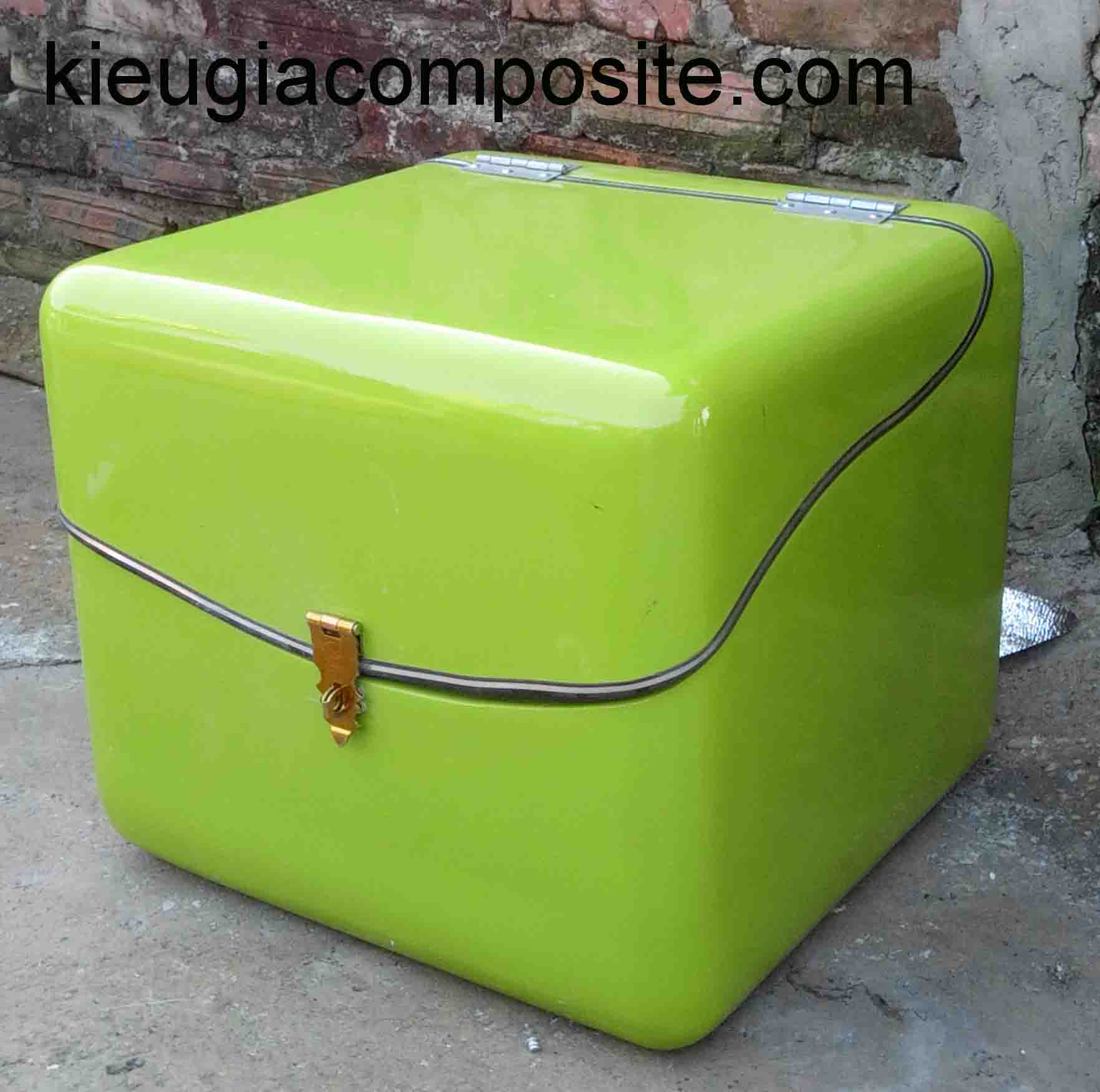 thùng nhựa composite cung cấp thùng chở hàng sau xe máy