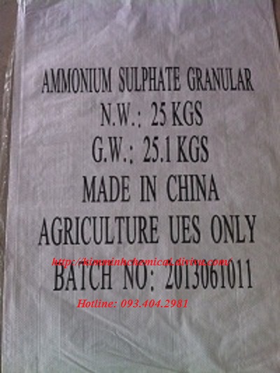 Bán phèn nhôm ammonium sulphat (NH4)2SO4 chất lượng, giá cạnh tranh !