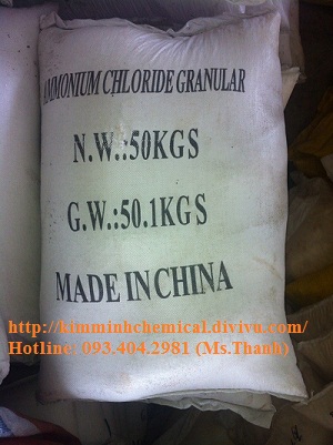 Cung cấp muối lạnh ammonium chloride NH4CL 99.5%min