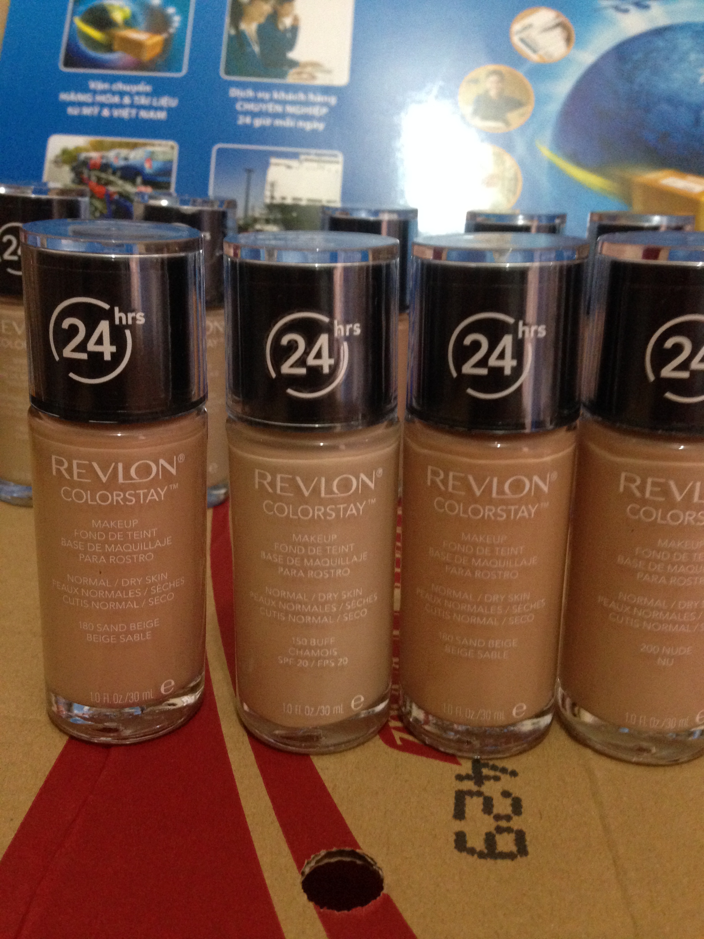 bán phấn 24 da dầu và da khô từ mỹ sicola m&m mới tu62 mỹ - 2