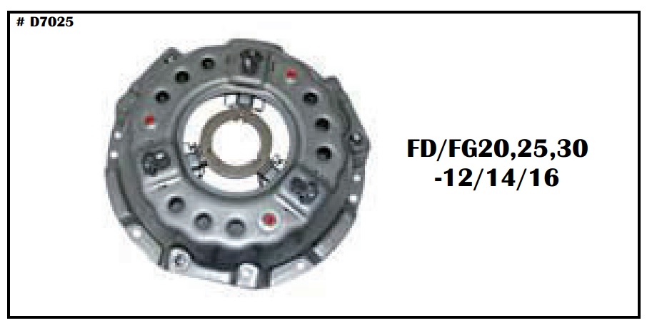 Mâm ép ly hợp cho xe nâng Komatsu Mâm ép ly hợp cho xe nâng Komatsu, được VNE cung cấp và bảo hành chính hãng cho mọi loại xe nâng