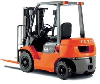 Xe nâng hàng chạy dầu Toyota Xe nâng hàng động cơ dầu Toyota chất lượng cao
