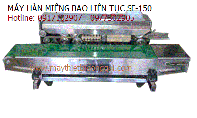 Máy hàn miệng bao liên tục 
