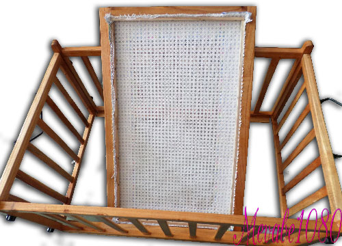 Ga giưởng thoáng mát với chất liệu mây tre Ga giuong thoang mat voi chat lieu may tre