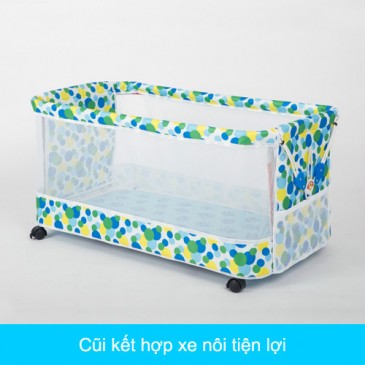 Nôi mềm 2 tầng tự động 1 Noi mem 2 tang Long Hung