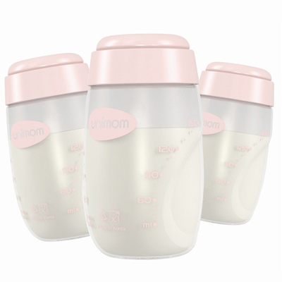 Bình trữ sữa mẹ (bộ 3 bình) Unimom (Hàn Quốc) Binh tru sua me Unimom