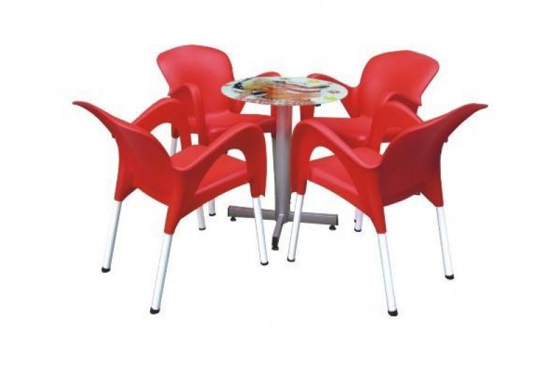 ghế cafe ghế nhựa cho quán cafe