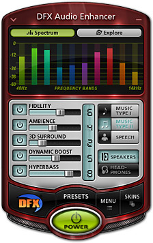 Phần mềm hỗ trợ nghe nhạc - DFX Audio Enhancer 11.112 2013 Phần mềm hỗ trợ nghe nhạc - DFX Audio Enhancer 11.112 2013