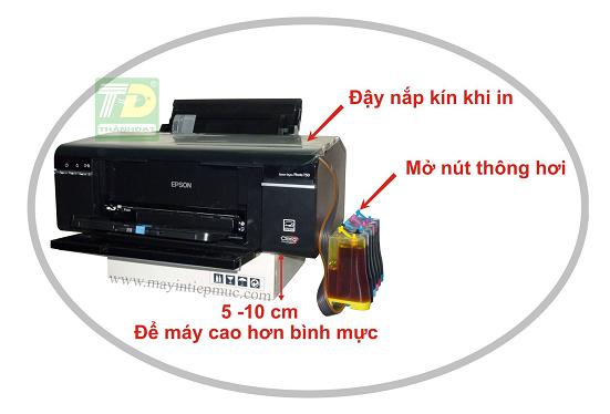 Thủ thuật sử dụng máy in liên tục