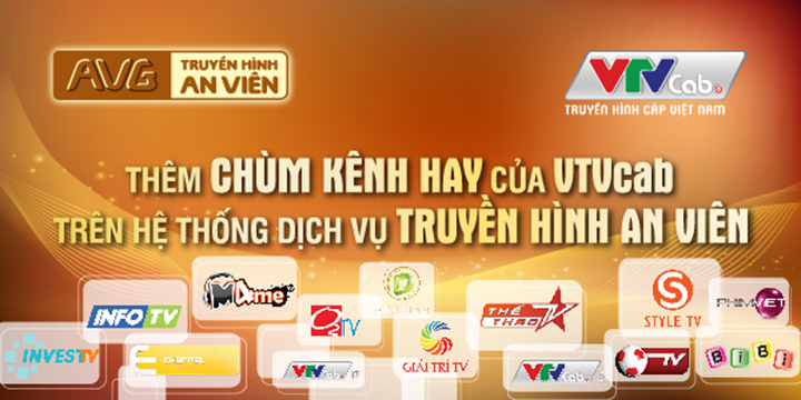 Truyền hình An Viên thêm gói kênh của VTVCap Truyền hình An Viên thêm gói kênh của VTVCap