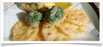 Món ăn nhật bản truyền thống - Tempura rau củ Món ăn nhật bản truyền thống - Tempura rau củ