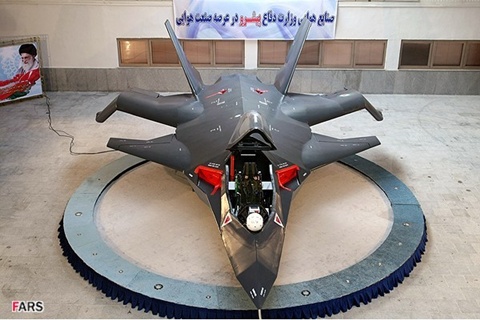 Iran hé lộ chiến đấu cơ tàng hình nội địa Iran hé lộ chiến đấu cơ tàng hình nội địa