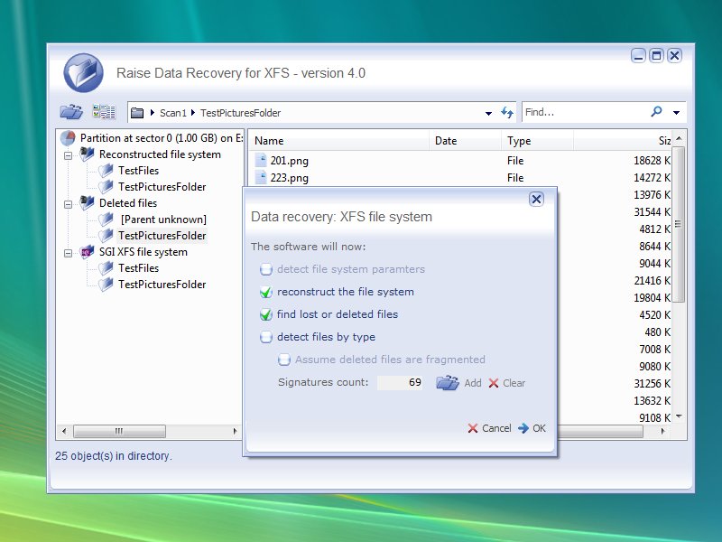 Khôi phục dữ liệu với Raise Data Recovery Full Khôi phục dữ liệu với Raise Data Recovery Full