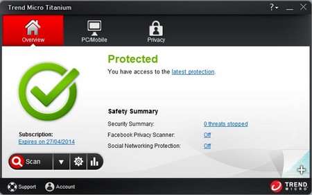 Tặng 1 năm sử dụng miễn phí Trend Micro Titanium Antivirus+ 2013 Tặng 1 năm sử dụng miễn phí Trend Micro Titanium Antivirus+ 2013
