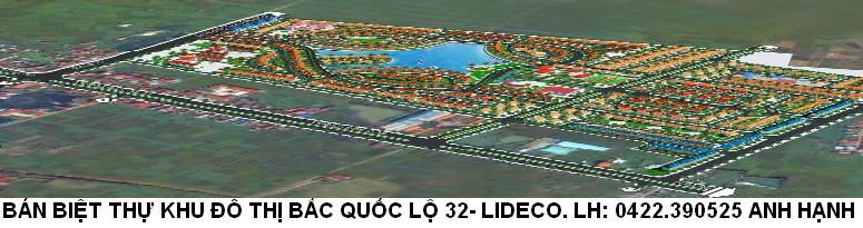 BIỆT THỰ KHU ĐÔ THỊ BẮC 32 (LIDECO)