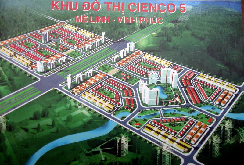 Bán LK,BT Cienco 5 Mê Linh(Cienco 5 Me Linh) dt 100-150m2,giá rẻ