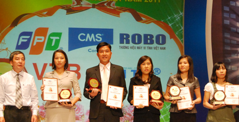 FPT chiếm ưu thế tại giải thưởng CNTT-TT 2011 FPT chiếm ưu thế tại giải thưởng CNTT-TT 2011