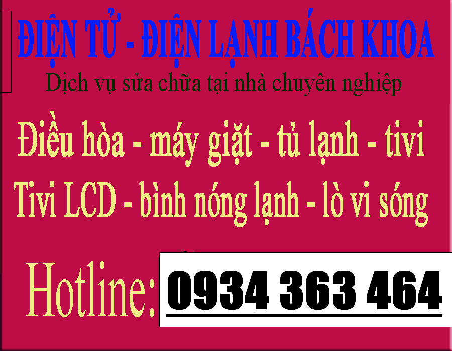 Sửa Chữa Tủ Lạnh Máy Giặt  Panasonic Tại Hải Phòng