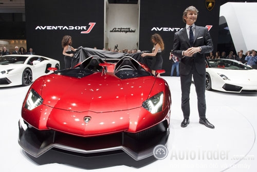 Lamborghini Aventador J 'đốt cháy' Geneva Motor Show Lamborghini Aventador J 'đốt cháy' Geneva Motor Show